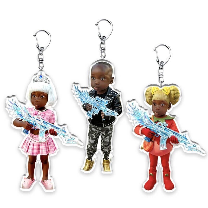 Peace Elite Merchandise African Twelve Young Men Acrylic Backpack Keychain High-Value Gift Creative Pendant for Friends Peace Elite Merchandise African Twelve Young Men Acrylic Backpack Keychain High-Value Gift Creative Pendant for Friends