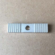 Research its technology open belt tooth shaped clamp tooth plate 2GT 3M 5m synchronous belt clamp