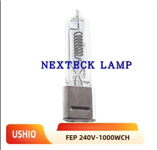 原装日本USHIO牛尾 FEP/JCV 240V1000WCH G9.5仪器设备卤钨灯