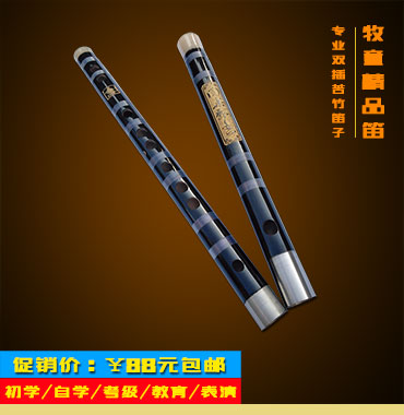 Nhạc cụ dân tộc Tiếng sáo Yuping người mới bắt đầu thổi sáo 13,5 nhân dân tệ - Nhạc cụ dân tộc sáo mèo