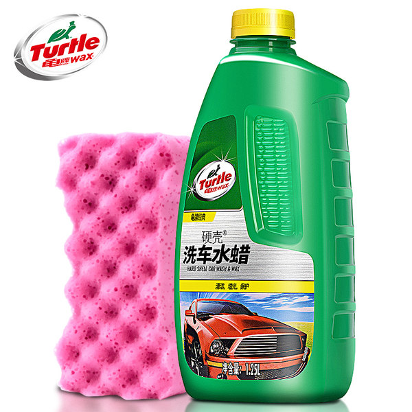 龟牌 浓缩洗车液 1.25L 优惠券折后￥14.9包邮（￥19.9-5）送洗车海绵