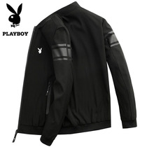 Flowers Playboy mens jacket Spring and autumn 2021 new Korean version trendy spring dress clothes mens big code casual jackets