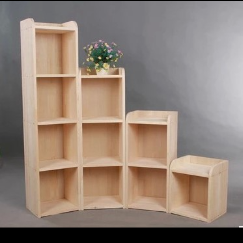 Custom Simple Solid Wood Bookcase Pine Children S Bookcase