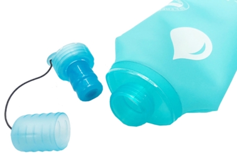 Bangli cưỡi chai nước thể thao chai nước mềm marathon cưỡi chạy nước mềm chai 500ML quân xanh / xanh bình uống nước thể thao	