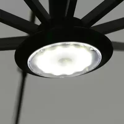 Outdoor Roman umbrella parasol courtyard garden outdoor balcony terrace large parasol lighting 3 m special LED light