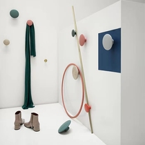 Nordic hook creative decoration wall entrance cabinet door handle fitting room load-bearing niche design internet celebrity boutique