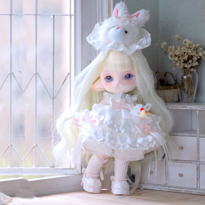 Mimia Handmade Fantasy Princess House Series Movable Doll Mjd Blind Box Figurine Trendy Toy Doll Birthday Gift for Girls