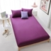 Tinh khiết doanh nghiệp giường bông 1.2x2m 1.5x2 1.8x2 mét 2x2.2 nệm bảo vệ bông một mảnh bìa giường - Trang bị Covers Mẫu ga phủ giường Trang bị Covers
