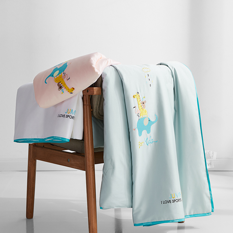 Shao's children's summer cool was silked by A - class air conditioner by antibacterial knitting cotton baby kindergarten baby