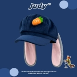 Периферийное устройство Zootopia, восьмиугольная шляпа полицейского с кроликом Ником Джуди, милая плюшевая шляпа маленького художника с изображением лица