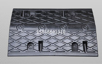 Deceleration belt 4cm5cm7CM height deceleration plate Buffer belt community basement garage rubber deceleration plate