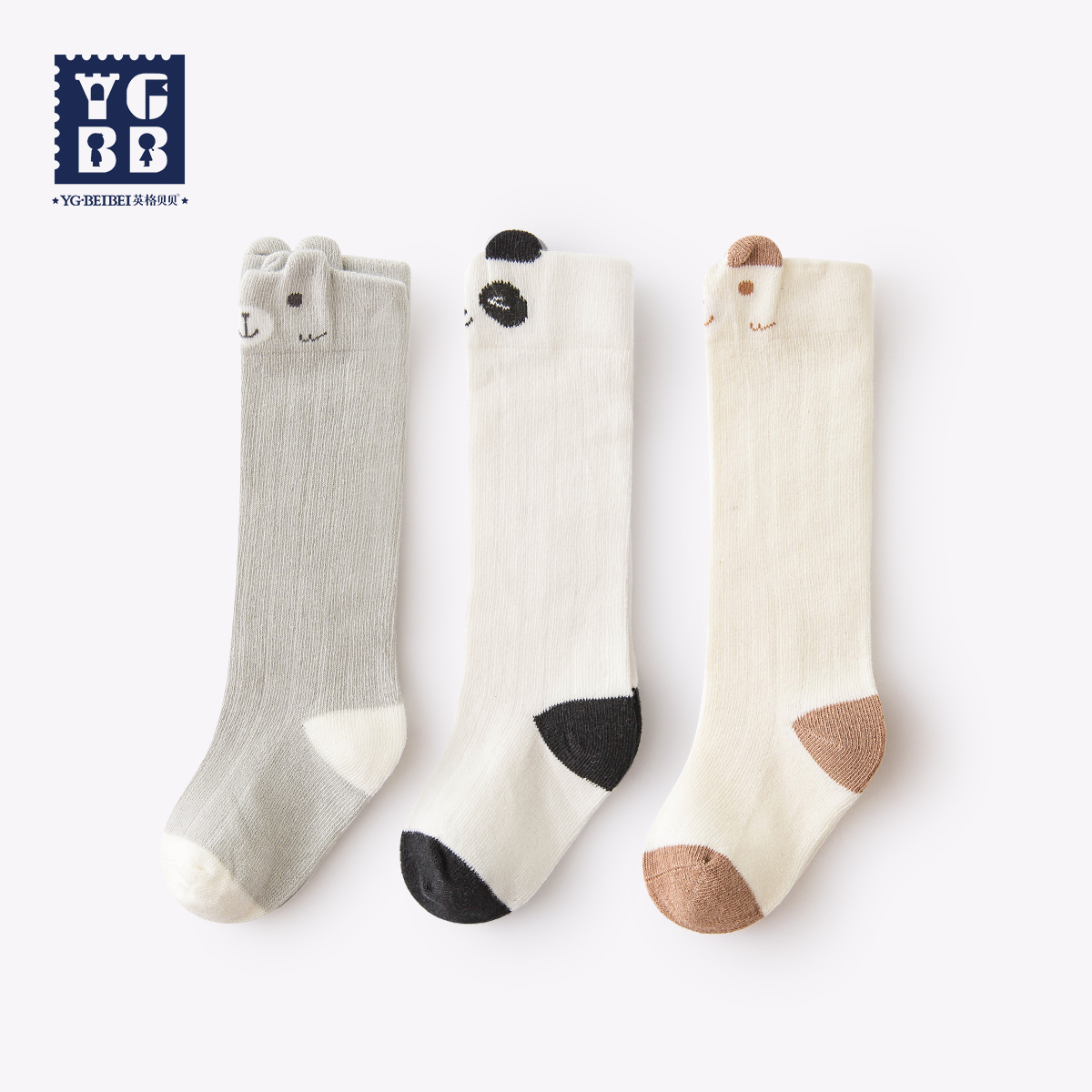 Ingebey mùa xuân Mùa thu Baby Socks sơ sinh Socks bé Trong Stockings đầu gối 0-3-6-12 Tháng Socks.