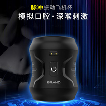 Electric Plane Cup Mens Self Defense Masturbation Shake Massager JJ Training Exerciser Sexy Rings Underpants Accessories