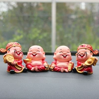 Lucky Fortune God Trang trí xe an toàn Trang trí xe Bên trong Phụ kiện xe hơi Phụ kiện xe hơi Trang trí nội thất Búp bê trang trí xe ô tô
