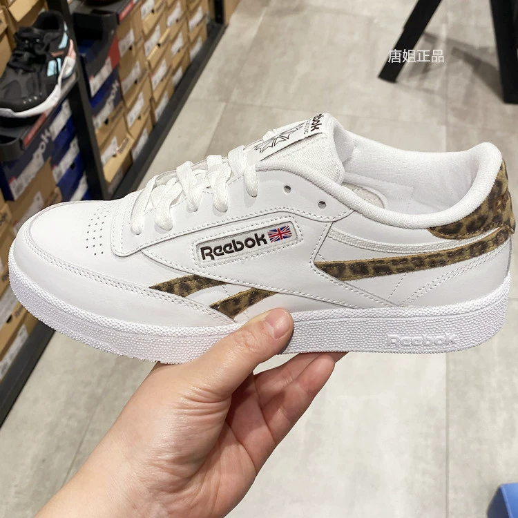 Reebok Reebok CLUB C mùa xuân và mùa hè mới của nam và nữ Giày tennis cổ điển thể thao thông thường FW7951 - Dép / giày thường