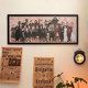 Solid wood photo frame metal photo frame framed Harry Potter character collection 1000 pieces 88x33cm special photo frame