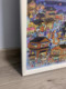 Puzzle frame 2000 pieces fireworks night tour 96*68cm solid wood special puzzle frame