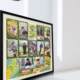 Solid Wood Picture Frame, Ten Postcards, Stickers, Photo Frame, Cardboard, Blank for Mounting