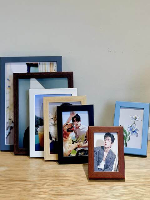 Solid Wood Picture Frame Photo Display Stand Frame 5 Inch 6 Inch 7 Inch 8 Inch 10inch 12inch A4 Display Stand Frame for Framing