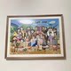 Crayon Shin-chan 1000 piece puzzle solid wood photo frame 70x50cm 500 piece 42x29.7cm puzzle photo frame mounting