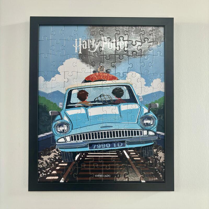 Solid Wood Puzzle Photo Frame Harry Potter Series Puzzle 100-Piece Puzzle Photo Frame 279X381Mm Special Use