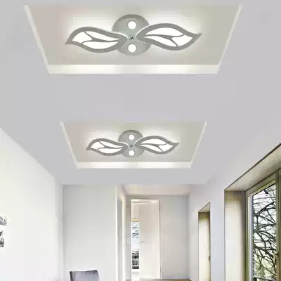 Double-headed led aisle light Corridor light Rectangular entrance light Foyer Balcony ceiling light Ceiling European American light