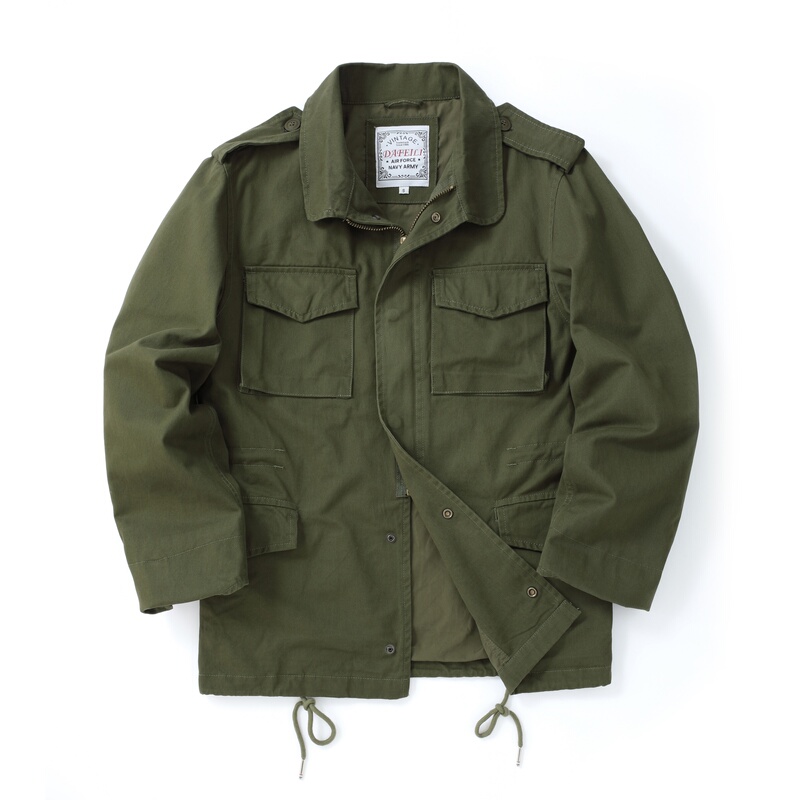 American Retro M65 Field Jacket Men's Military Green Work Jacket Ami Khaki Cityboy Military Style Jacket