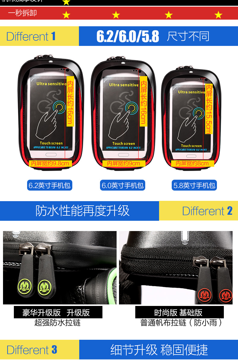 Sacoche pour vélo mixte SAVA - Ref 2212438 Image 9