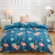 100% cotton một mảnh sinh viên chăn phim hoạt hình bông đơn twill 1.5x200 1.8 giường đôi 200x230 - Quilt Covers