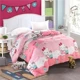 100% cotton một mảnh sinh viên chăn phim hoạt hình bông đơn twill 1.5x200 1.8 giường đôi 200x230 - Quilt Covers