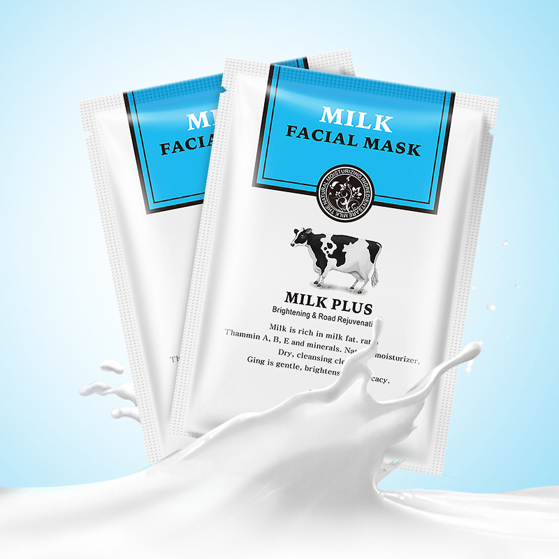 Milk Burst Moisturizing Nourishing Mask Moisturizing Moisturizing Beautifying Skin Whitening Firming Men and Women Fading Acne Prints Acne Removing Pores