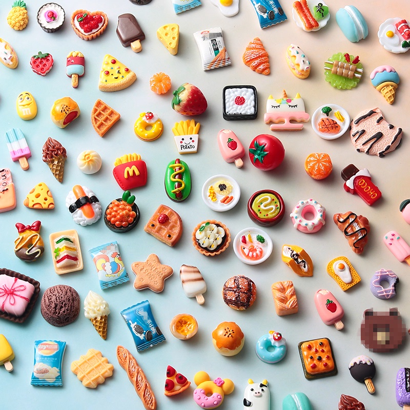 Blind Bag Miniature Food Toy Blind Bag Internet-Famous Mini Toy Mold Ko Trendy Toy Packaging Exquisite Small Bag