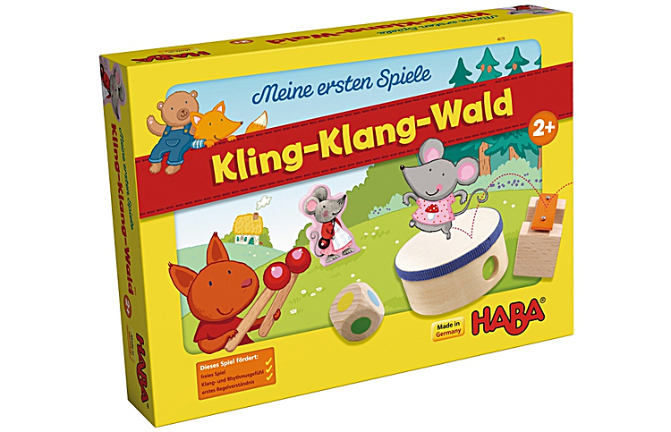 Đức HABA đã nhập khẩu 4665 đồ chơi giáo dục cho trẻ em trong rừng - Trò chơi cờ vua / máy tính để bàn cho trẻ em đồ chơi gỗ trí tuệ