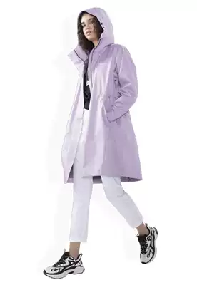 Pathfinder clothing female 2020 spring/summer outdoor waterproof and moisture-permeable single-layer medium and long coat TABI82702