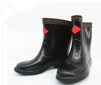 Heathenics 12KV Insulation Shoes Insulation Rain Shoes Resistant Acid PH Resistant Wear Low Cylinder Rain Boots Electrics Waterproof Shoes Working Shoes