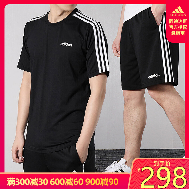 Купить Спортивный костюм Adidas Адидас 20 весна новые товары мужской  спортивный костюм с коротким рукавом шорты dq3113 du7830 в  интернет-магазине с Таобао (Taobao) из Китая, низкие цены | Nazya.com
