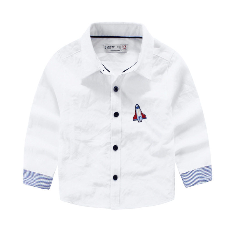 Chemise garcon à manche longue - Ref 2074190 Image 25