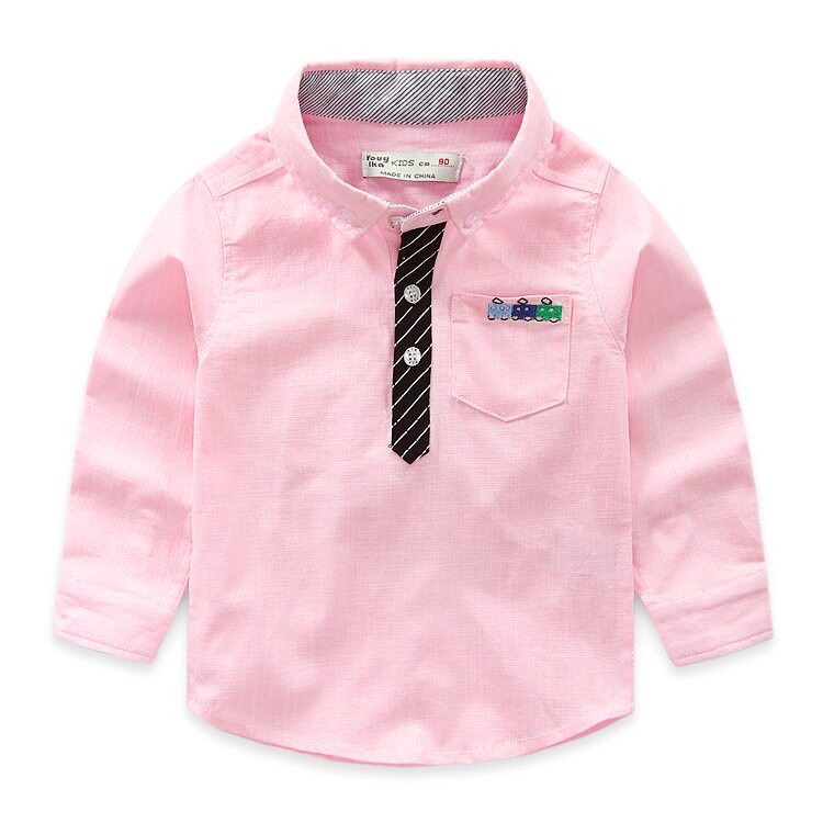 Chemise garcon à manche longue - Ref 2074190 Image 10