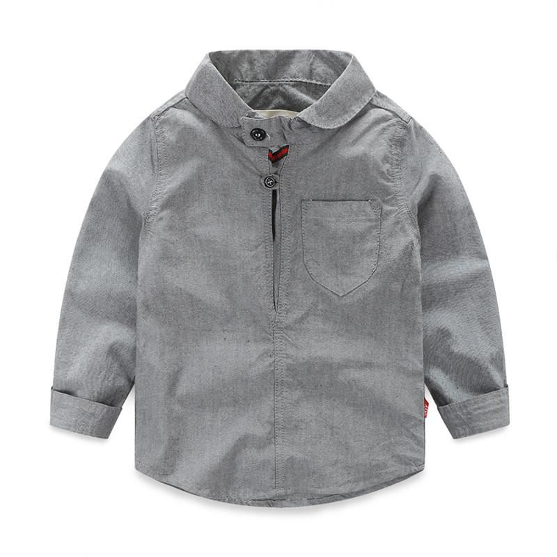 Chemise garcon à manche longue - Ref 2074190 Image 15