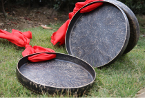 Sichuan Gong Bronze Sichuan Gong Taoist supplies Dharma instruments Taoist Taoist dojo supplies Bronze dharma instruments Sichuan opera gong drum