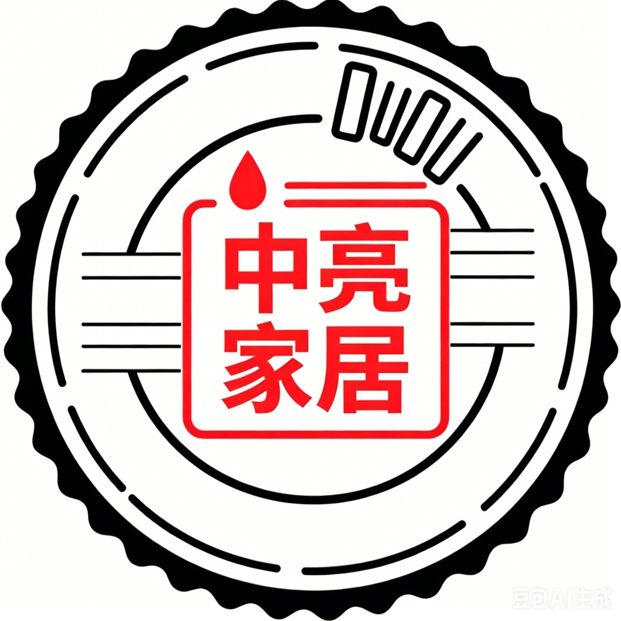 中亮家居的LOGO