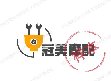 冠美摩配的LOGO