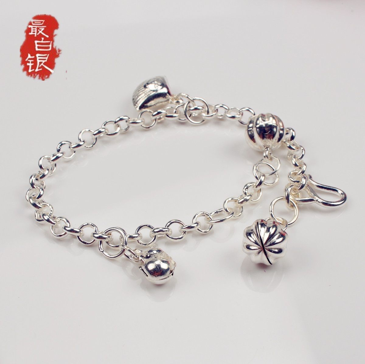 Bracelet de cheville Couple OTHER   en Argenterie - Ref 3102542 Image 1