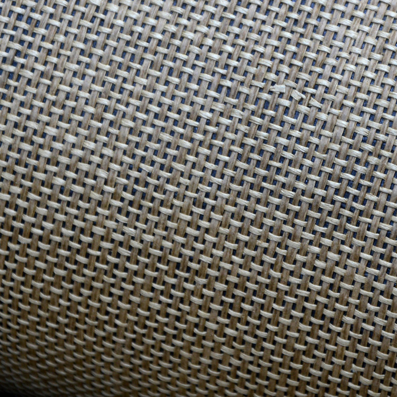 Natural Plant Straw Wallpaper Plaid Japanese Style Cafe Club Tea Room Hotel Living Room TV Background Wallpaper