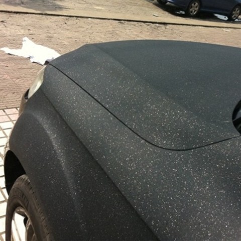 Automotive Supplies Carbon Fiber Interior Patch Sublight Frosted Flash Point Sticker in Control gear anti-kick b-column suspension effect