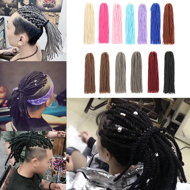 Dirty braid Space braid Twist Ghost Dirty Braid Hair men and women Wig Hip Hop Street Dance Nightclub Performance Stage Wig-Taobao