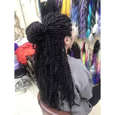 Spring braid dirty braid female torsion braid Savage tribe spring braid