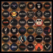 MARSHALL MARSHALL Rock Carpet Rehearsal Room Speaker Seats Anti-Slip Mat Guitar Bar Piano Line Decoration