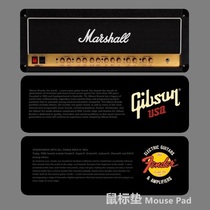 Marshall Gibson speaker guitar peripheral mouse pad FenderOrangeMartin rock table mat