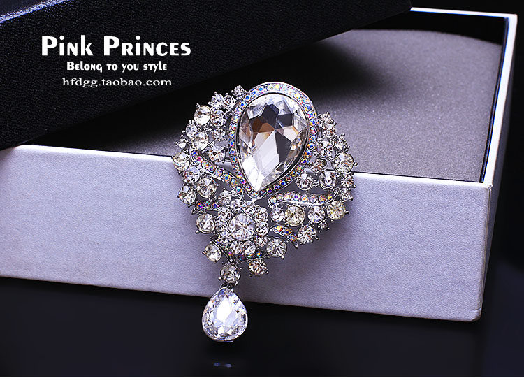 Broche femme en Zircon diamant - Ref 1170701 Image 34